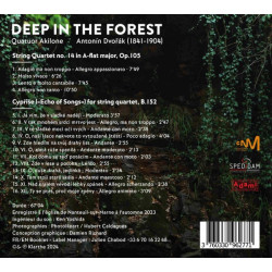 Dvorak Deep in the Forest Quatuor Akilone