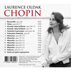 Chopin, Laurence Oldak, piano