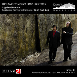 Mozart Concertos pour piano vol.2 Cyprien Katsaris