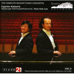 Mozart Concertos pour piano vol.5 Cyprien Katsaris