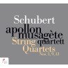 Franz Schubert Quatuors n°1, 9 & 13 (Rosamunde)  Apollon Musagète Quartett