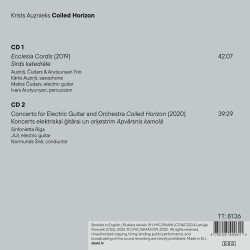 KRISTS AUZNIEKS Coiled Horizon (2 CD)