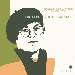 Maija Einfelde Sonates pour violon par Magdalena Geka