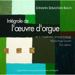 J.S. Bach Intégrale d'orgue, vol.2, Lebrun, Leurent