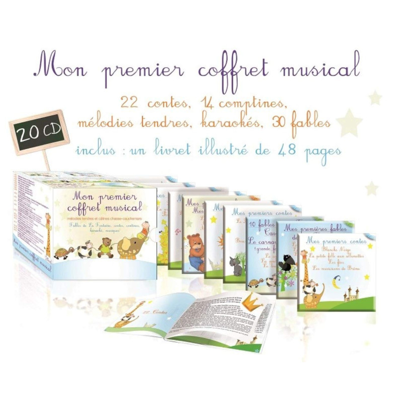 Mon premier coffret musical 20 CD (offre limitée)