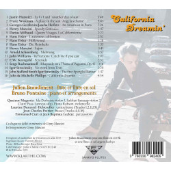 California Dreamin', Julien Beaudiment, flûte Bruno Fontaine, piano