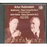 Artur Rubinstein, piano, Beethoven, Saint-Saëns