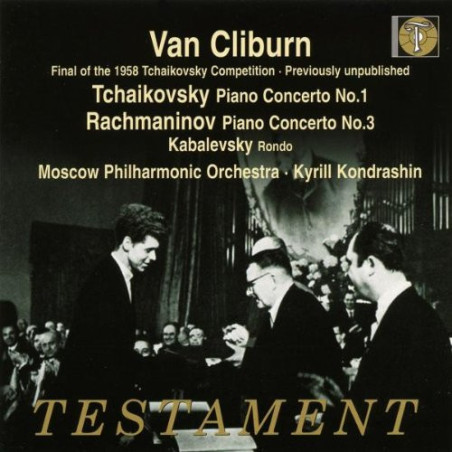 Tchaikovski Rachmaninov Concerto pour piano van Cliburn