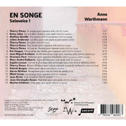 En songe Solovoice 1 Anne Warthmann, soprano