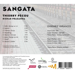 Thierry Pécou Sangata Ensemble Variances