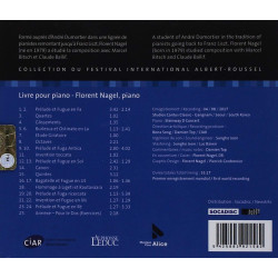 Florent Nagel Livre pour piano