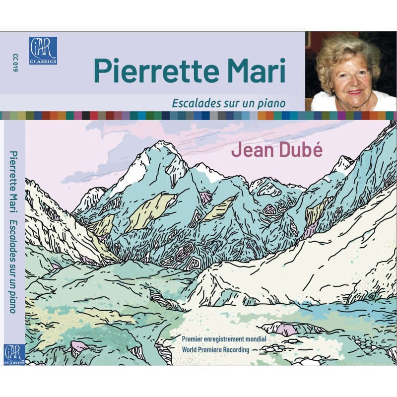 Pierrette Mari (1929-) Escalades sur un piano Jean Dubé