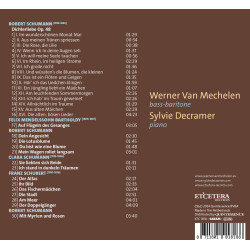 Mit Myrten und Rosen Schumann, Schubert, Mendelssohn, Werner Van Mechelen , Sylvie Decramer