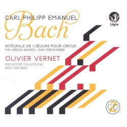 CPE Bach (1811-1886) L’intégrale de l’oeuvre pour orgue Olivier Vernet