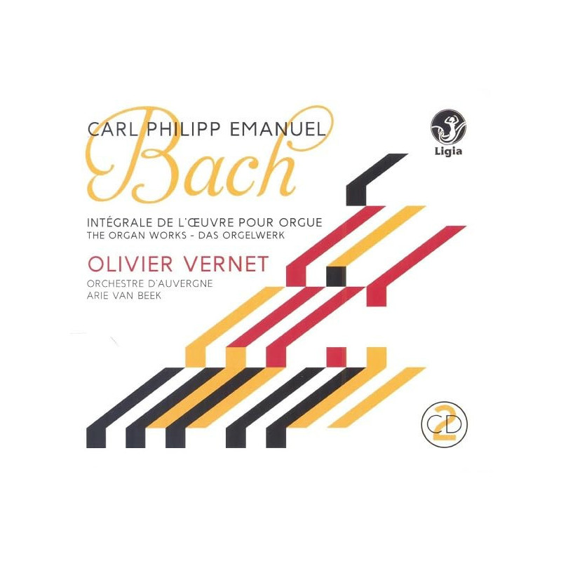 CPE Bach (1811-1886) L’intégrale de l’oeuvre pour orgue Olivier Vernet