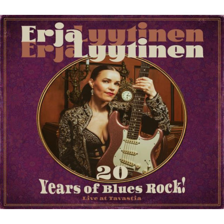 Erja Lyytinen 20 Years Of Blues Rock ! Live At Tavastia Helsinki 2023 (2 CD + DVD)