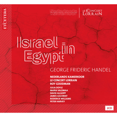 Haendel / Israel En Egypte - Le Concert Lorrain / Roy Goodman