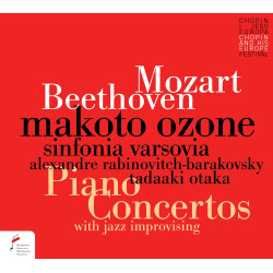 Mozart Beethoven Chopin Concertos pour piano avec improvisation jazz Makoto Ozone