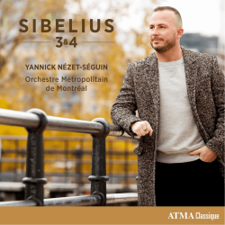 Sibelius Symphonies n°3 & 4, Yannick Nézet-Séguin