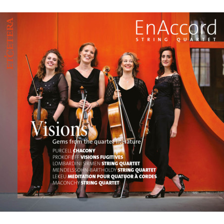 Prokofiev, Lekeu, Lombardini Sirmen, EnAccord String Quartet