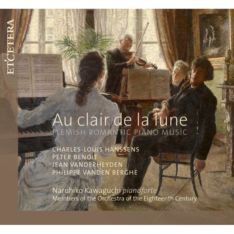 Au clair de la lune Musique romantique flamande pour piano, Naruhiko Kawaguchi