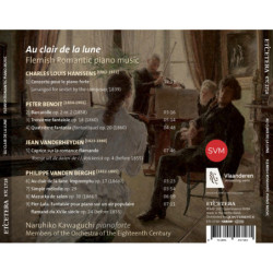 Au clair de la lune Musique romantique flamande pour piano, Naruhiko Kawaguchi