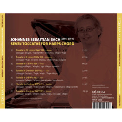 J.S. BACH 7 Toccatas pour clavecin Pieter Kirksen