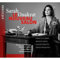 Le Nouveau Salon, Schubert, Prokofiev, Ravel, Debussy, Ouakrat, flûte Sarah