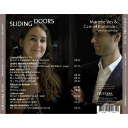 Sliding Doors, Finzi, Haendel, Rota, Busoni, Raubaud, Prokofiev par Vos & Boomsma