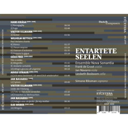 Entarte Seelen Krasa, Ullmann, Frid, Ensemble Nova Sonantia