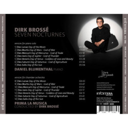 Dirk Brossé, 7 Nocturnes, Daniel Blumenthal piano, Prima La Musica