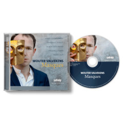 Masques, Szymanowski, Durlet, Schumann, Chopin, Liszt, Wouter Valvekens, piano,