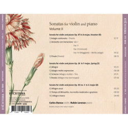 Beethoven, Les sonates pour violon et piano, vol.2, Damas, Lorenzo