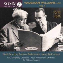 Ralph Vaughan Williams, Live vol.1, Malcolm Sargent