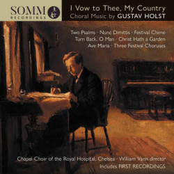 Gustav Holst (1874-1934) I Vow to Thee My Country, Musique chorale